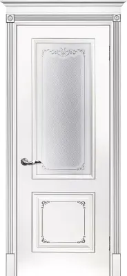 Смальта 14 Белый ral 9003 патина серебро