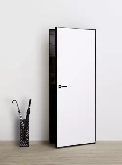 PХ-0 Invisible кромка AL черная с 4-х сторон белый грунт