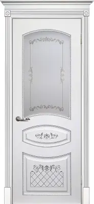 Смальта 05 Белый ral 9003 патина серебро