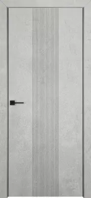 Лайн-2 AL кромка с 2-х сторон Бетон светлый