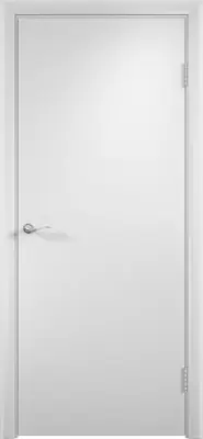 Дверное полотно гладкое ДПГ Белый