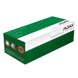 Ручка Ajax (Аякс) раздельная R.JR54.FUSION (FUSION JR) SN/CP-3 матовый никель/хром