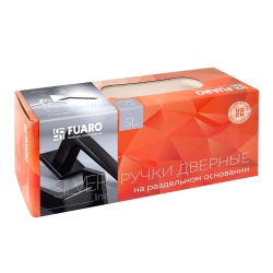 Ручка Fuaro (Фуаро) раздельная K.SL52.FLY (FLY SL) BL-24 черный